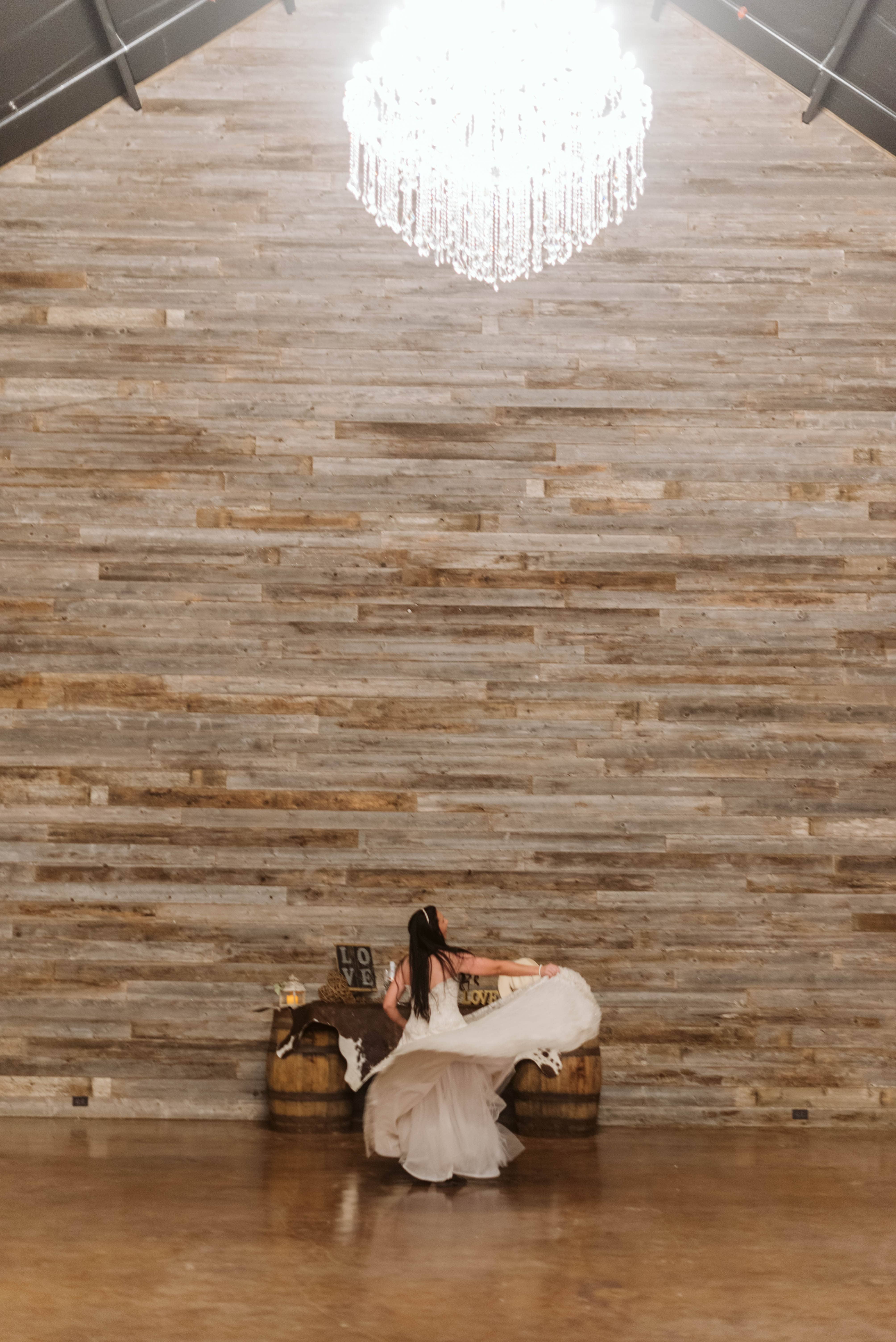 Happy Bride Dancing